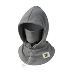 Halefield 3-in-1 Fleece Hood in Gray