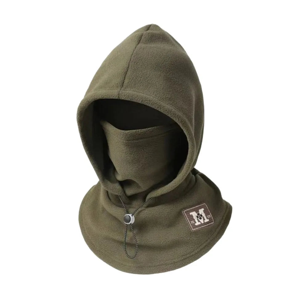 Halefield 3-in-1 Fleece Hood in Olive