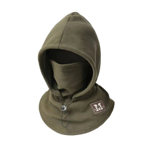 Halefield 3-in-1 Fleece Hood in Olive